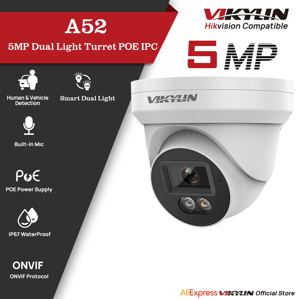 Home Security Service - VIKYLIN 5MP IP Security Camera with