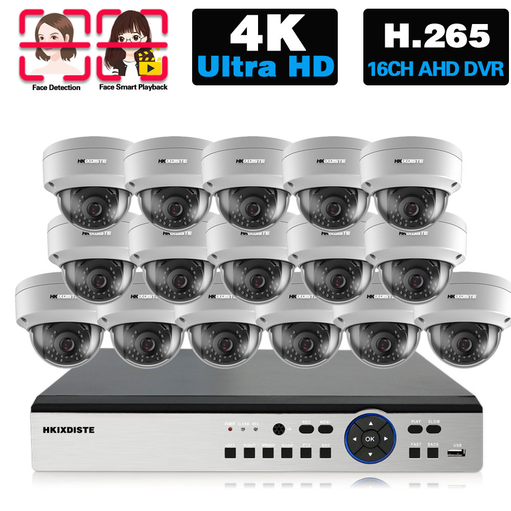 Home Security Video - 4K Ultra HD AHD Camera Video