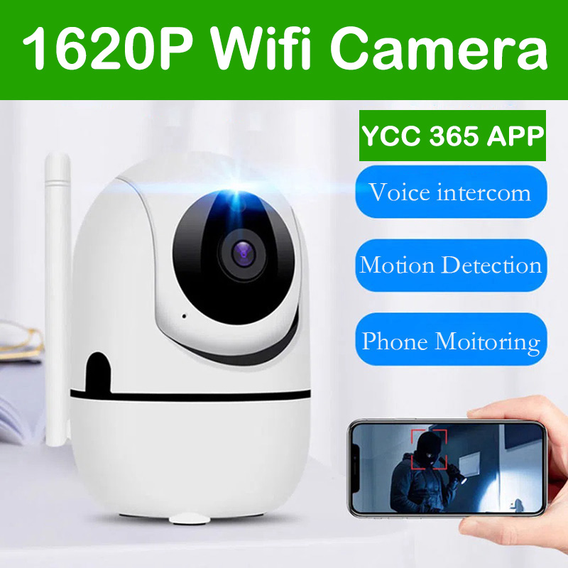 Home Security Lidar - 1620P Indoor IP Wifi Camera YCC365