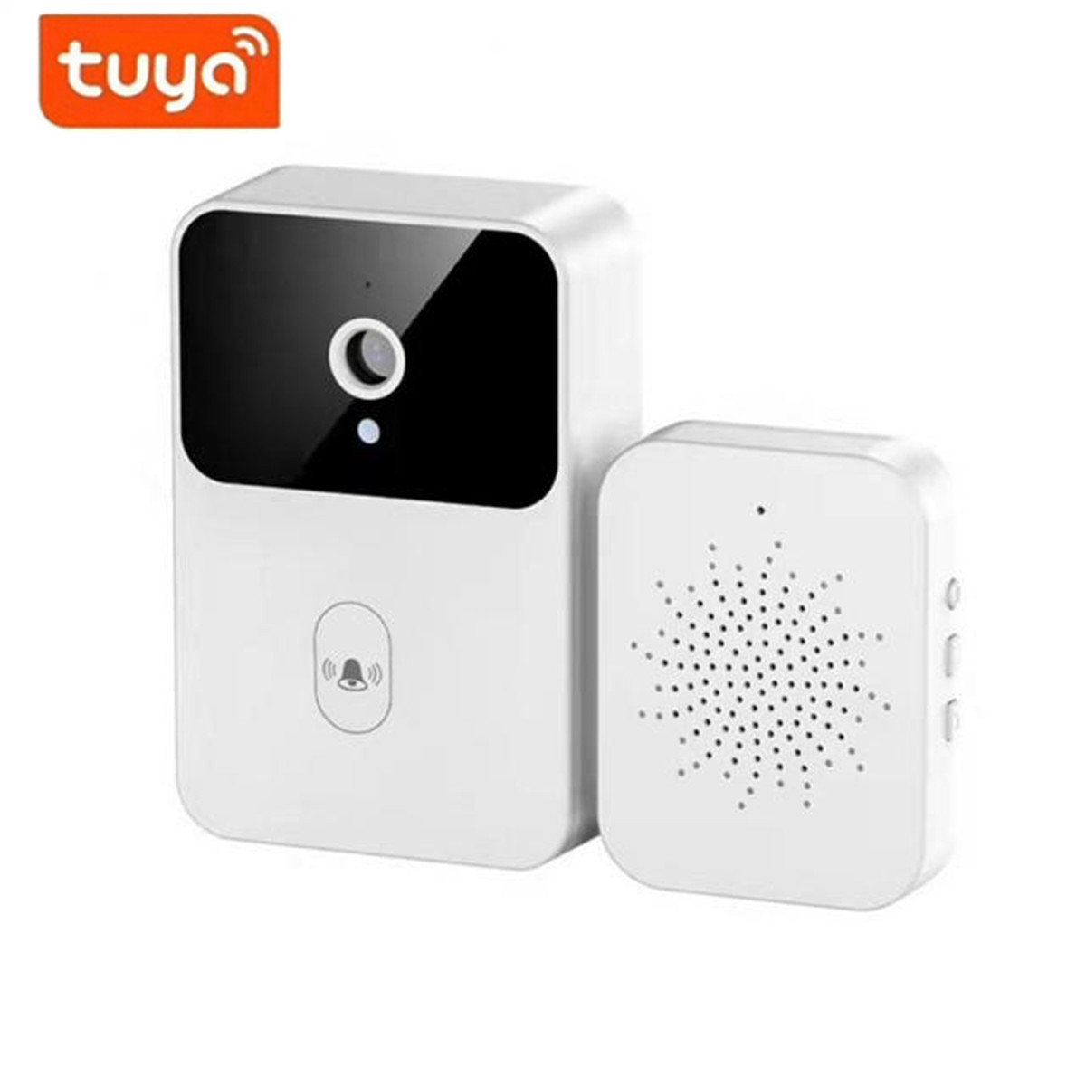 Home Security Video - Wireless Doorbell WiFi Tuya Outdoor HD