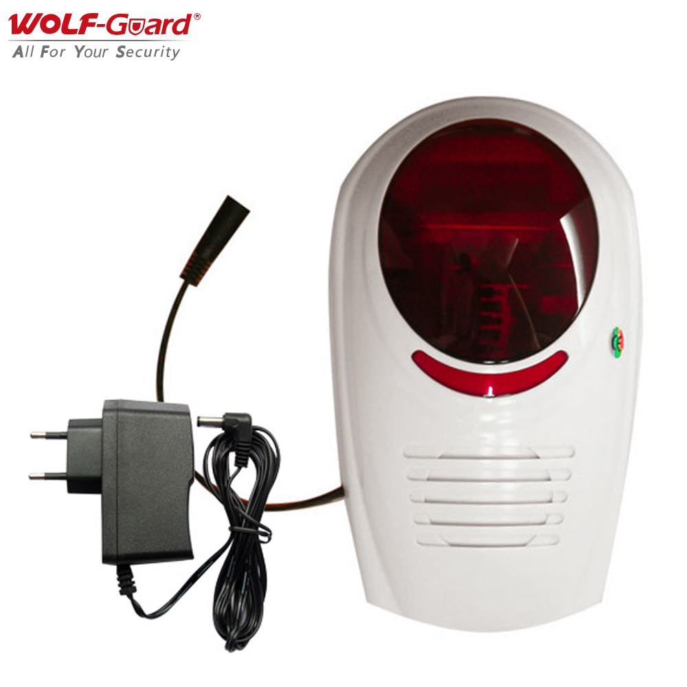 Sim Gsm Alarm - Sói-Bảo Vệ 433MHz Không Dây Âm