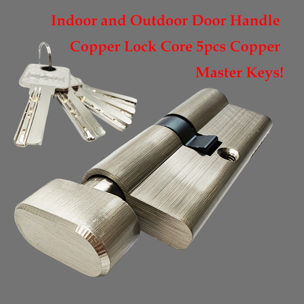 Home Security Brand - 1Pc European Standard All-Copper Anti-Theft Lock