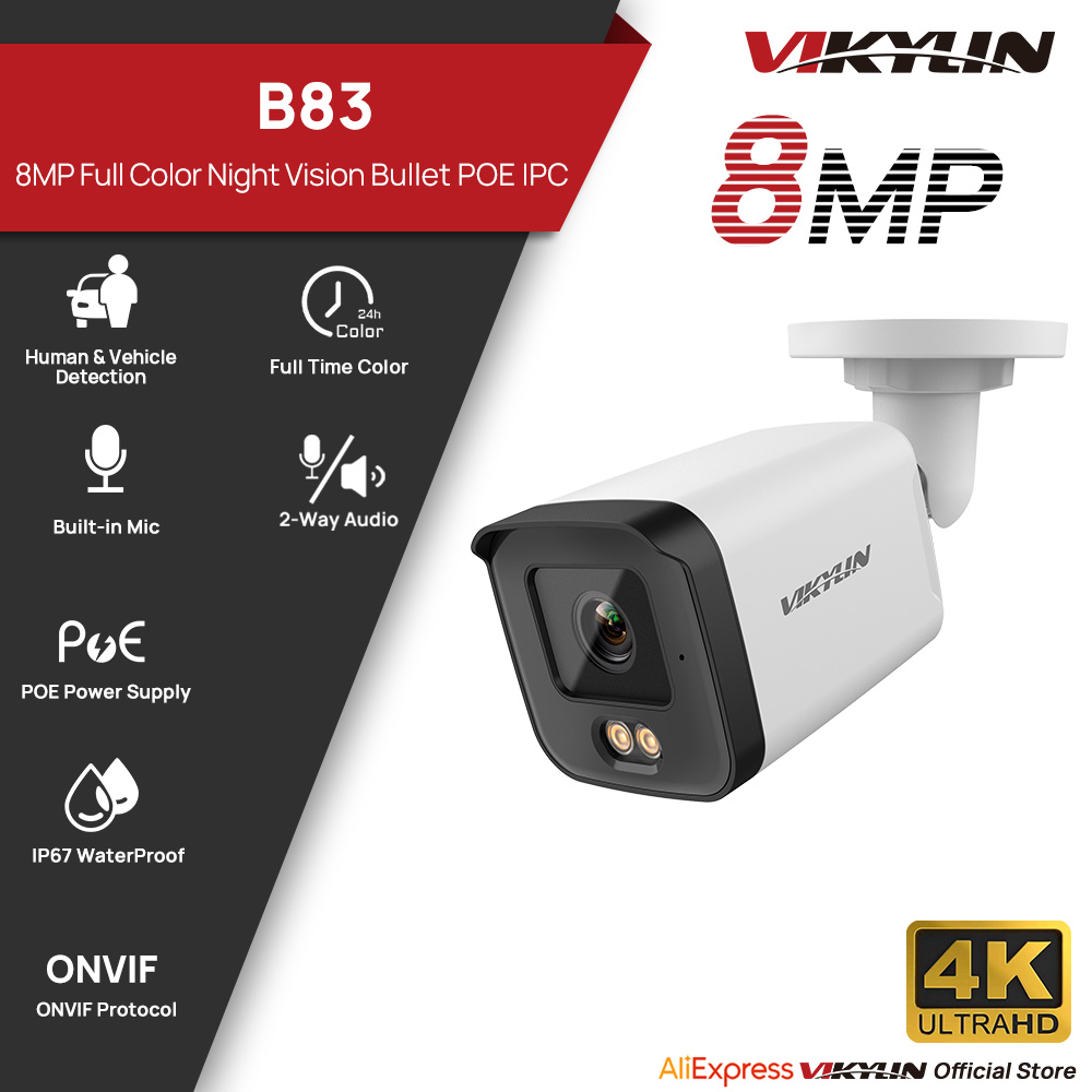 VIKYLIN 8MP HD IP Security Cam - đánh giá và giá Home Security Service