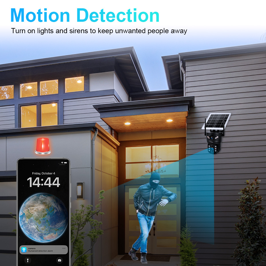 KERUI 6MP 4G SIM WiFi Solar Ca - đánh giá và giá Home Security Brand