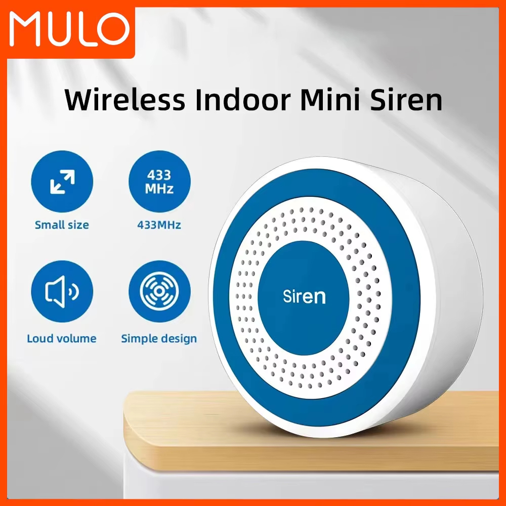 MULO Mini Alarm Siren Wireless - đánh giá và giá Sim Gsm Alarm