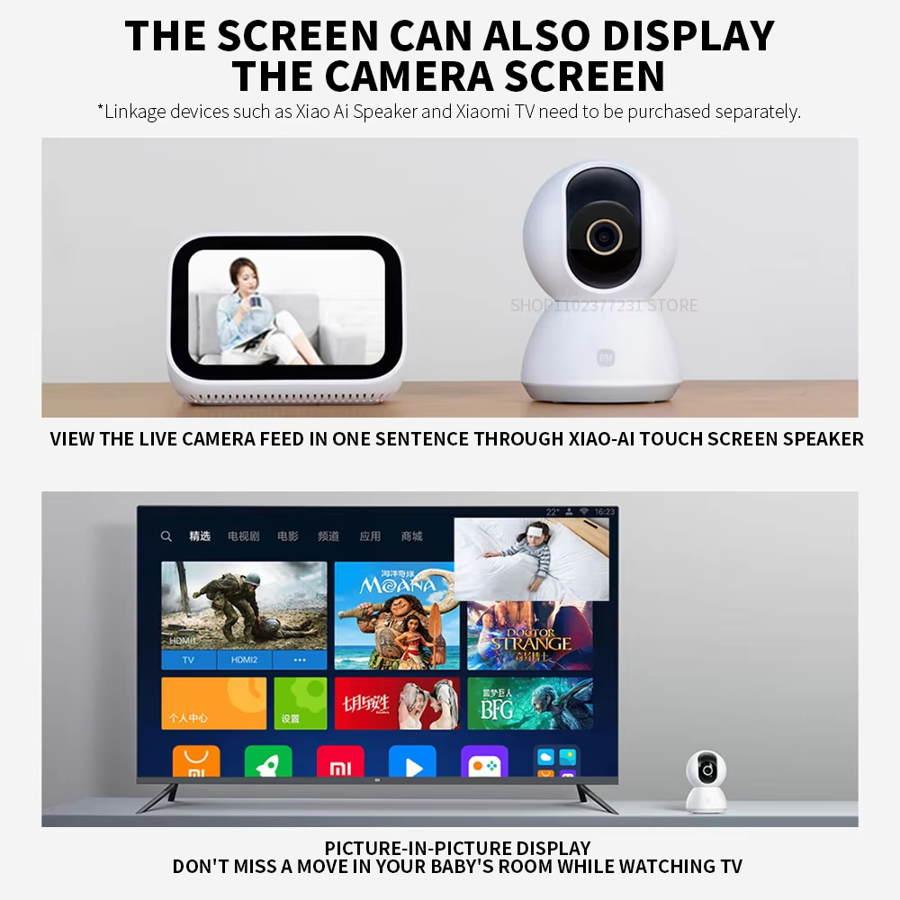 Original Xiaomi Smart Camera 2 - đánh giá và giá Xiaomi Home Security Camera 2K