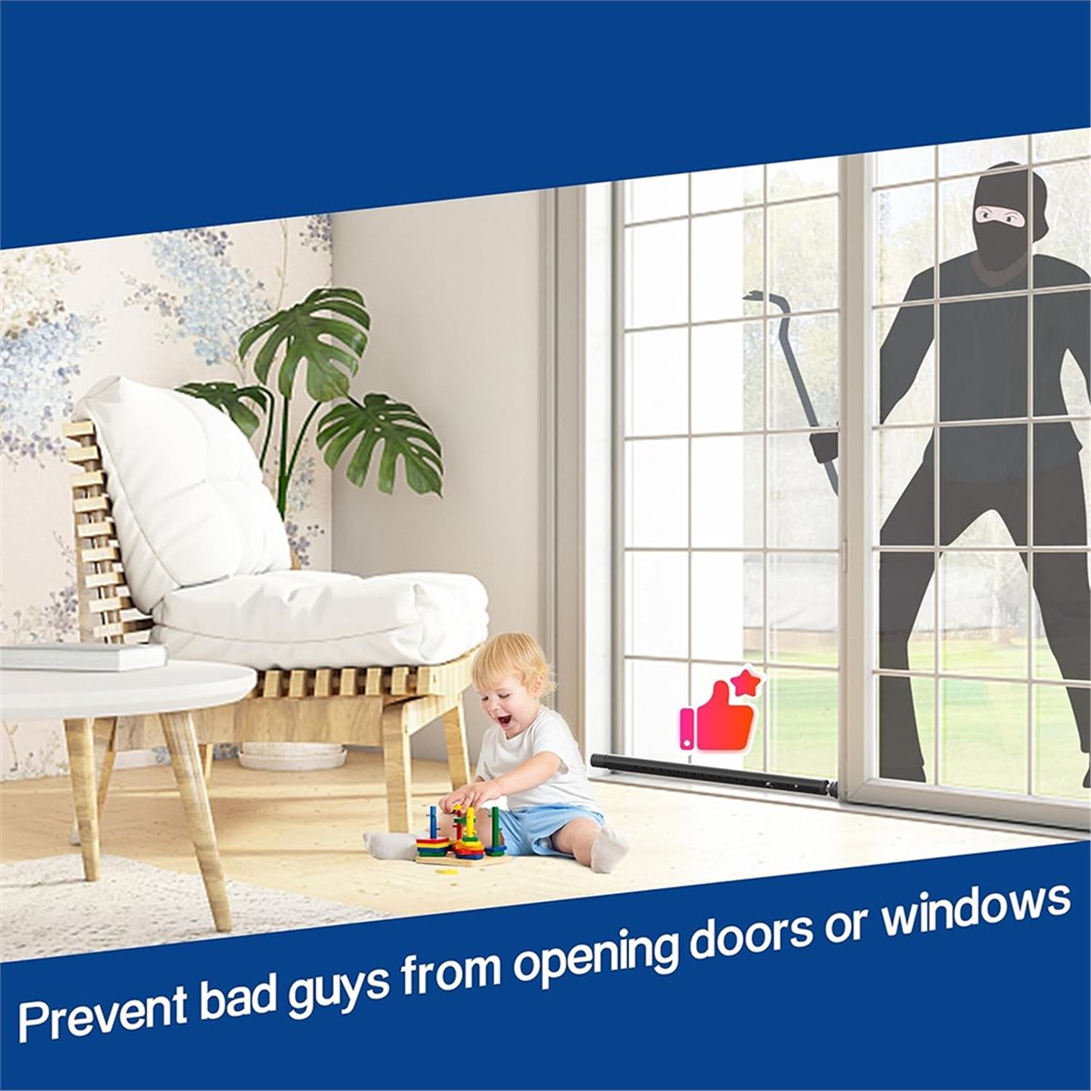 A20I Sliding Door Security Bar - đánh giá và giá Home Security Bars