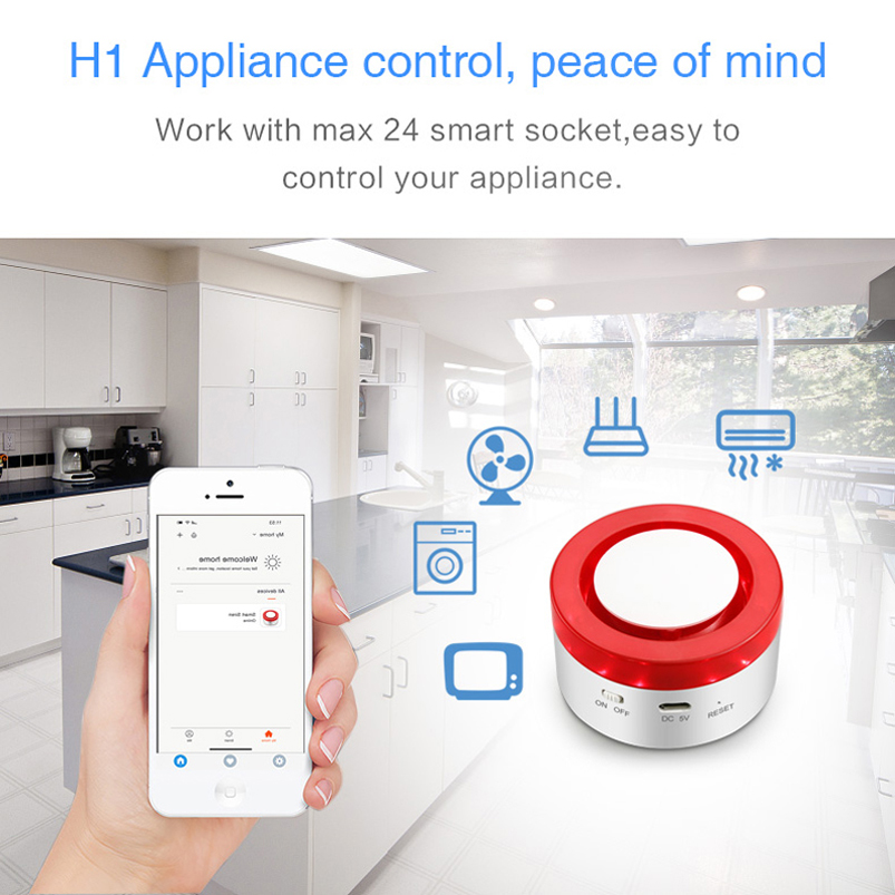 WiFi Tuya Home Alarm System 12 - đánh giá và giá Sim Gsm Alarm