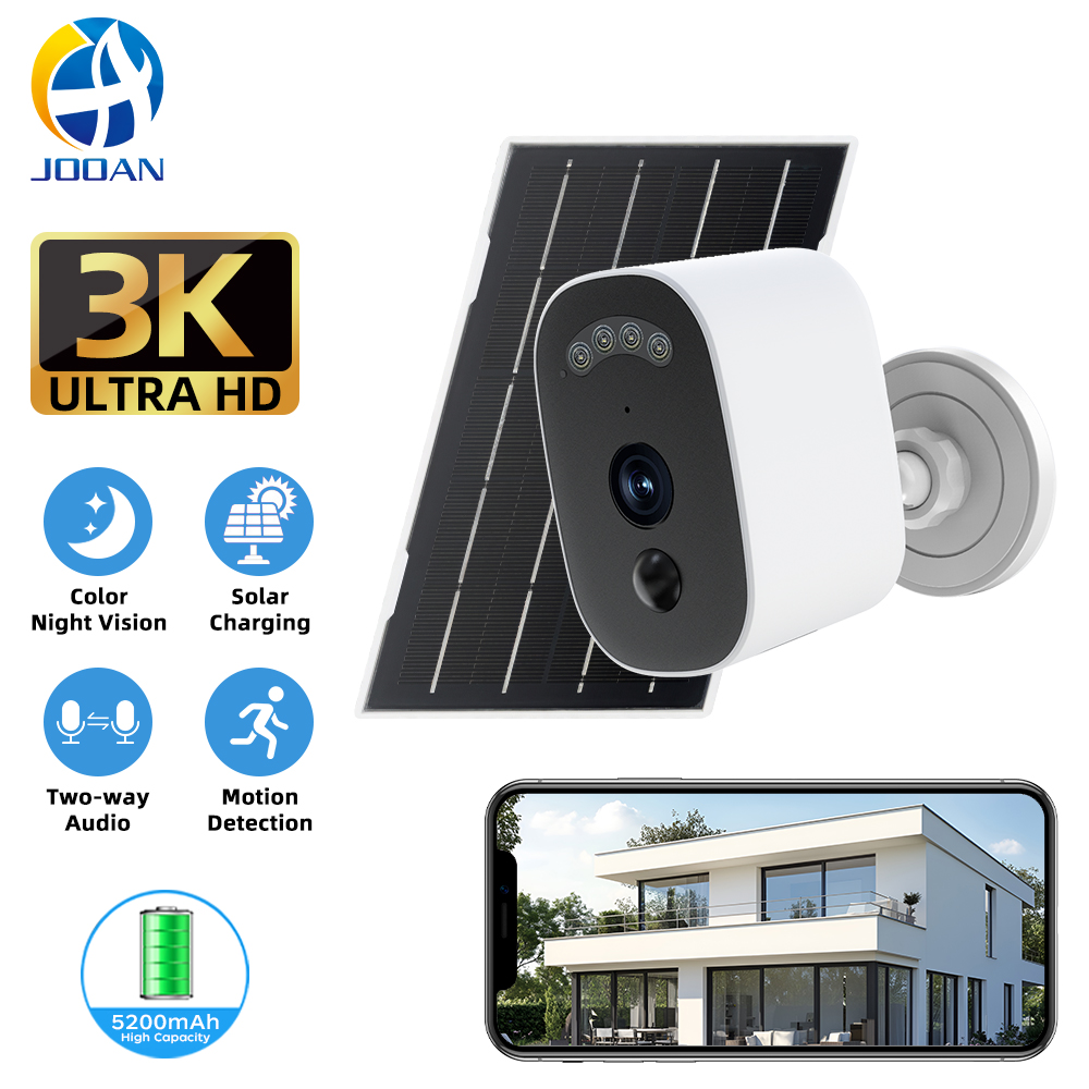 Jooan 3K HD Solar Security Cam - đánh giá và giá Home Security Brand