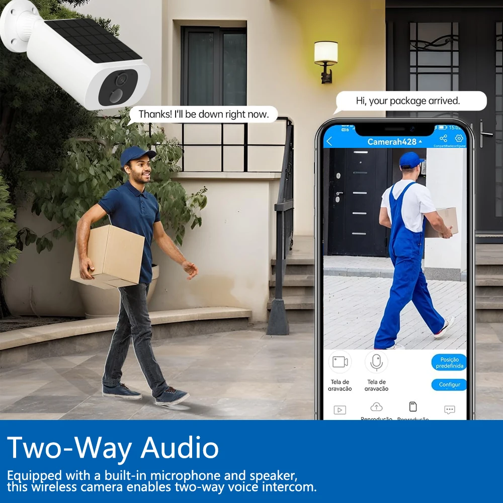 5MP Tuya Smartlife Outdoor Sol - đánh giá và giá Camera Solar Wireless