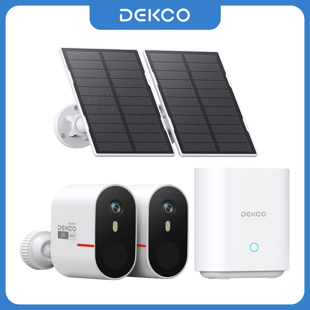 Dekco 3MP WiFi Solar Camera Sy - đánh giá và giá Camera Solar Wireless