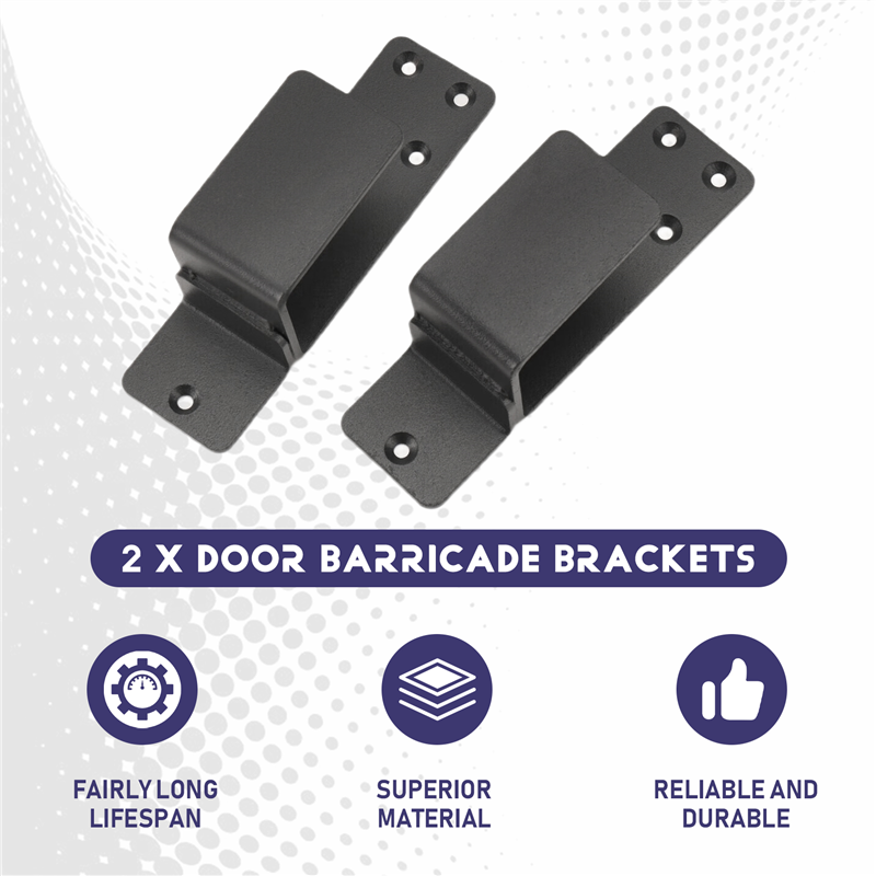 AT13 Door Barricade Brackets,2 - đánh giá và giá Home Security Bars