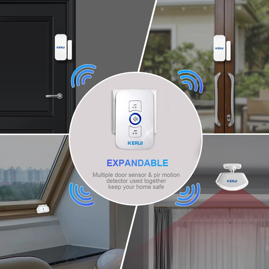 KERUI Wireless Doorbell Home S - đánh giá và giá Home Security Ring
