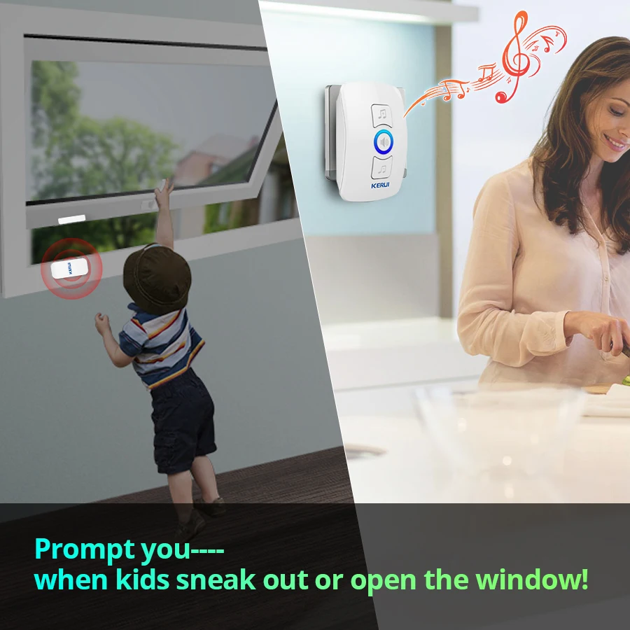 KERUI Wireless Doorbell Home S - đánh giá và giá Home Security Ring