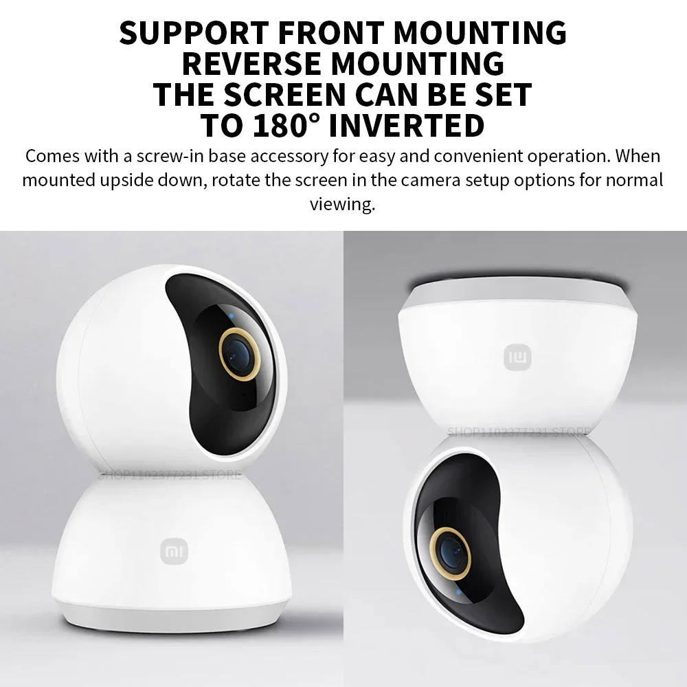 Xiaomi Smart IP Camera 2K 360° - đánh giá và giá Xiaomi Home Security Camera 2K