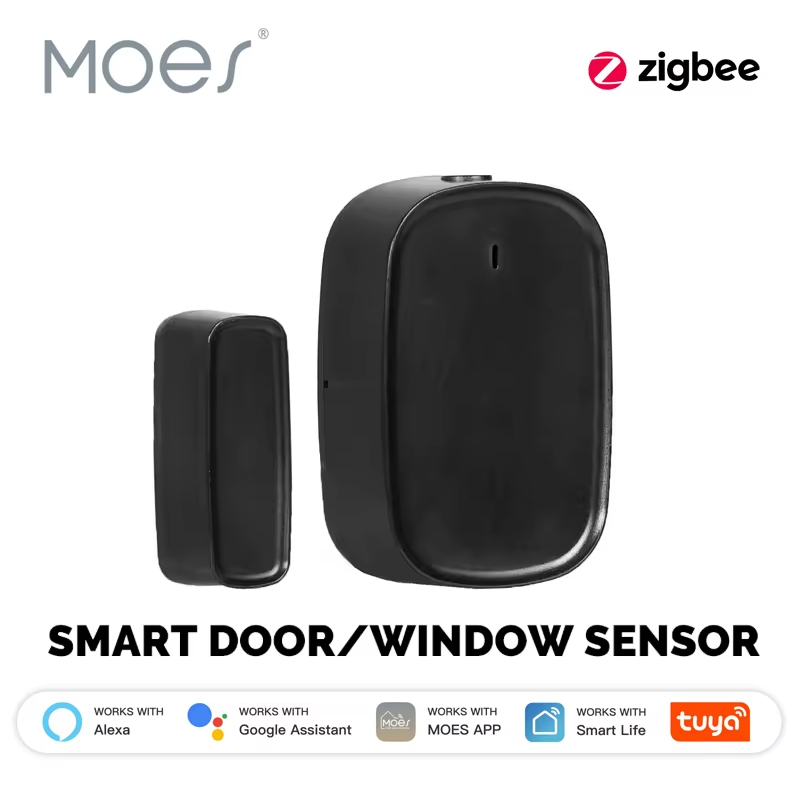 MOES Tuya ZigBee Smart Window  - đánh giá và giá Sim Gsm Alarm