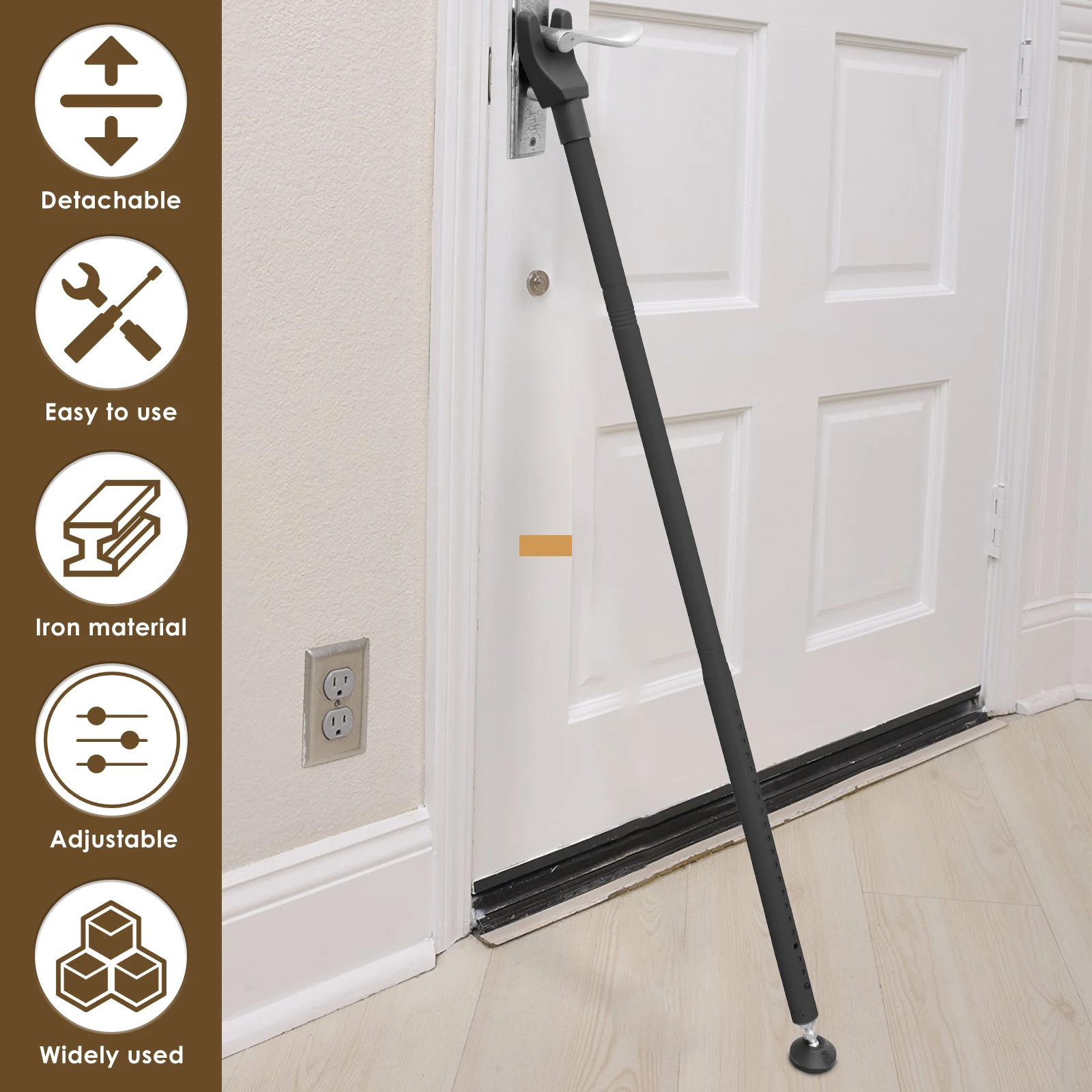 Sliding Door Lock Bar 44-55 In - đánh giá và giá Home Security Bars