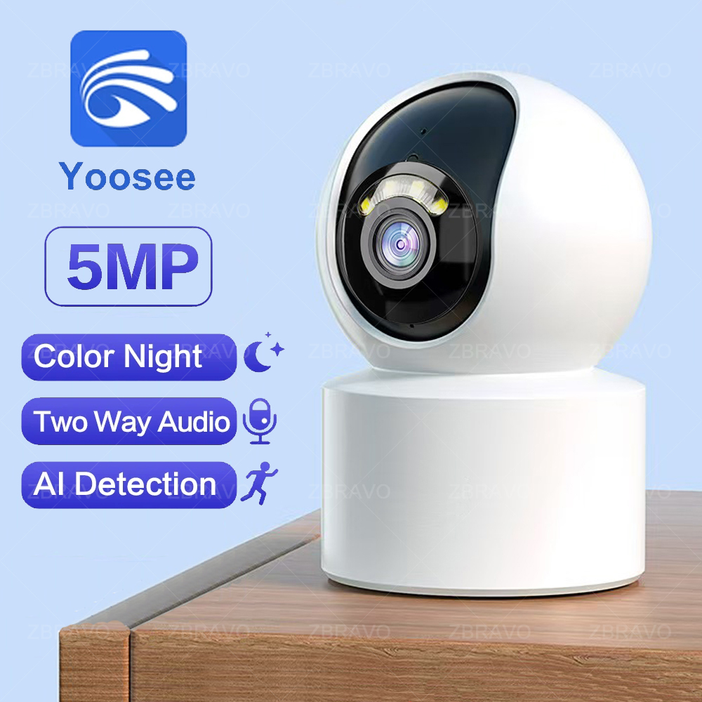 Yoosee 5MP WiFi Security PTZ I - đánh giá và giá Home Security Lidar