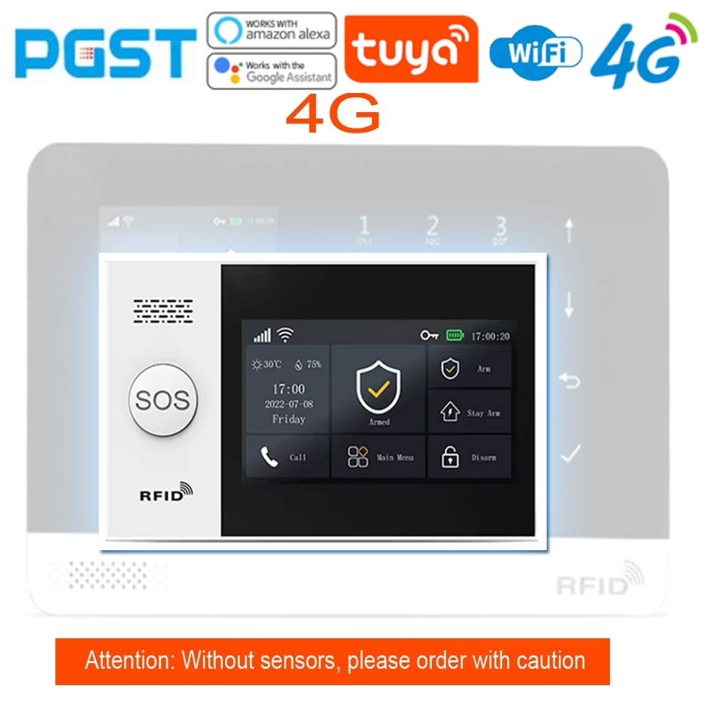 PG-107 Tuya 4G Home Security A - đánh giá và giá Sim Gsm Alarm