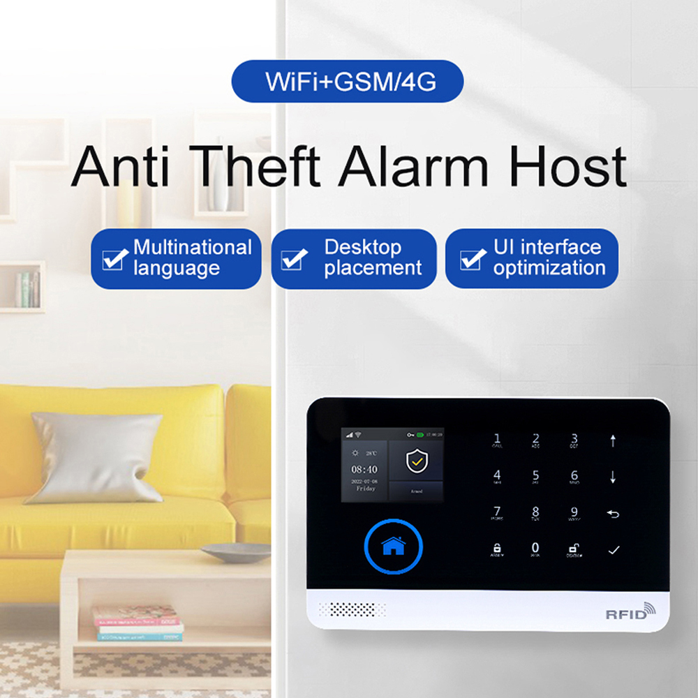 PG-107 Tuya 4G Home Security A - đánh giá và giá Sim Gsm Alarm