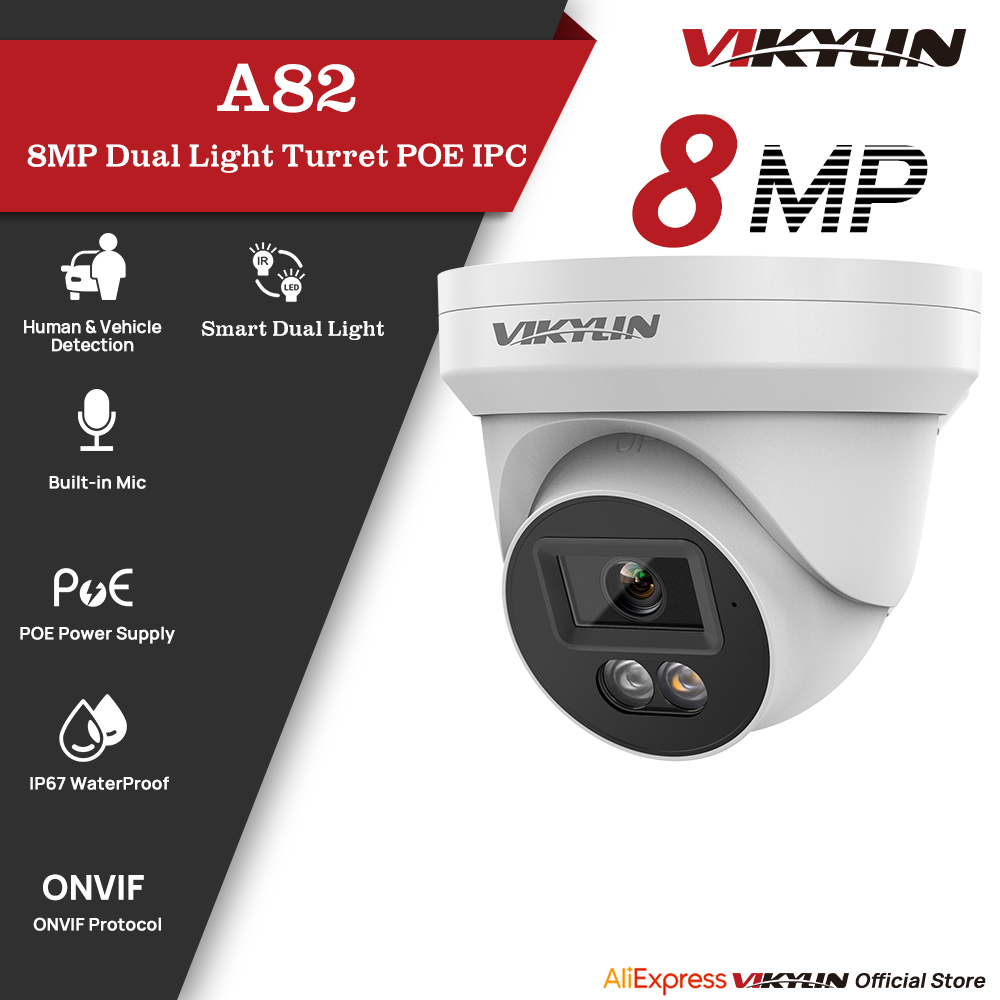 VIKYLIN 8MP IP Security Camera - đánh giá và giá Home Security Service