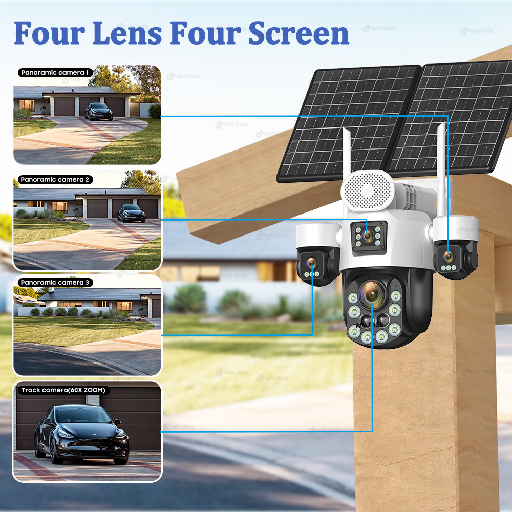 AOV Four Lens Outdoor Surveill - đánh giá và giá Home Security Brand