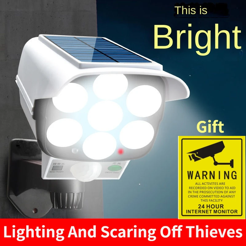 Outdoor Solar Light Motion Sen - đánh giá và giá Camera Solar Wireless