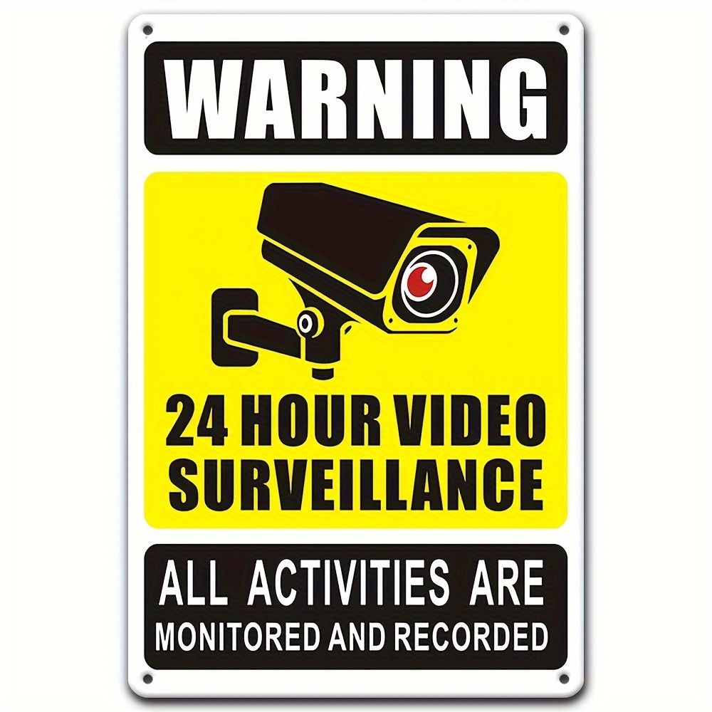24/7 Video Surveillance Warnin - đánh giá và giá Home Security Brand