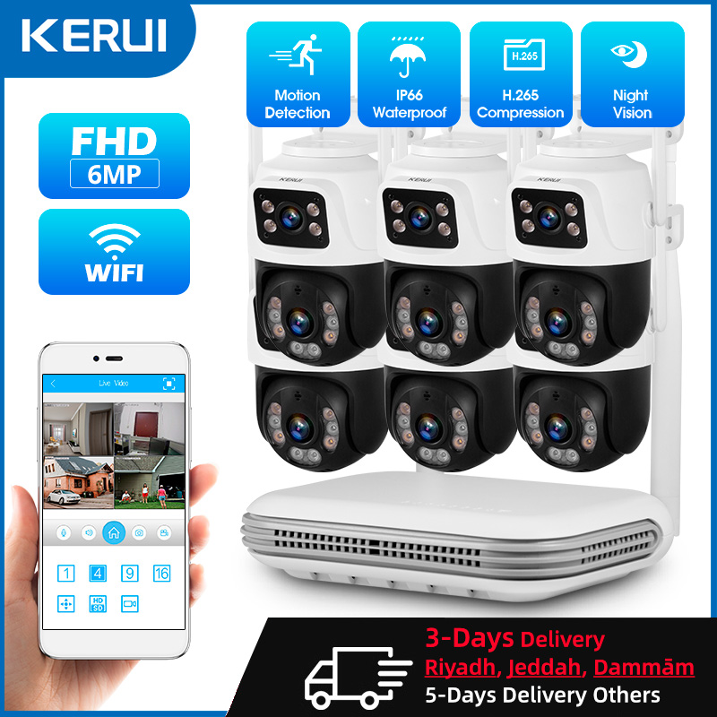 KERUI Waterproof 6MP HD Wirele - đánh giá và giá Nvr Kit 8 Channel