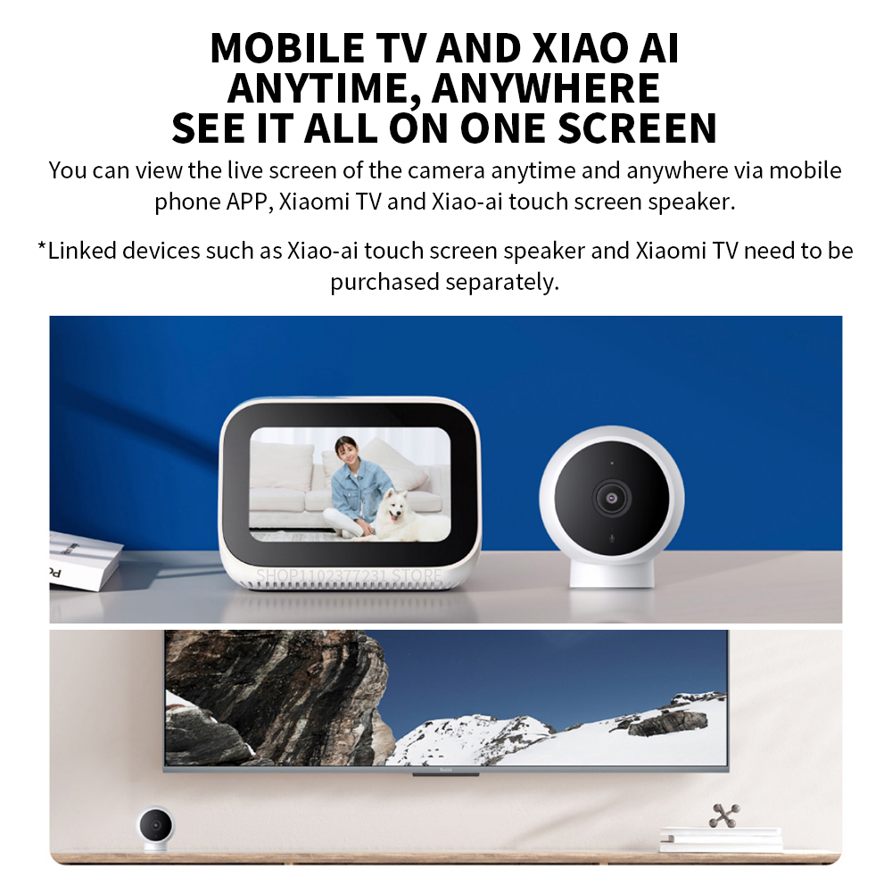 Xiaomi Smart IP Camera 2K 1296 - đánh giá và giá Xiaomi Home Security Camera 2K