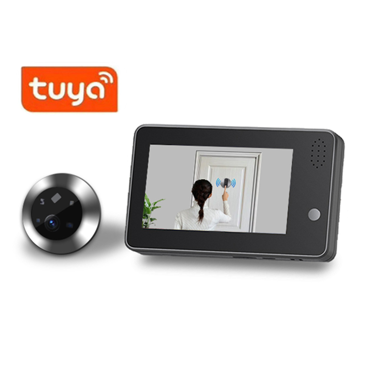 4.3inch Tuya Smartlife WiFi Do - đánh giá và giá Home Security Video