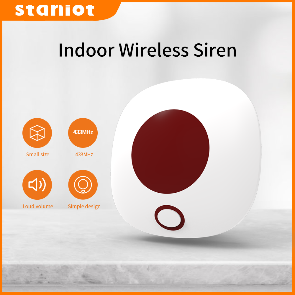 Staniot Trong Nhà Còi Báo Động - đánh giá và giá Sim Gsm Alarm