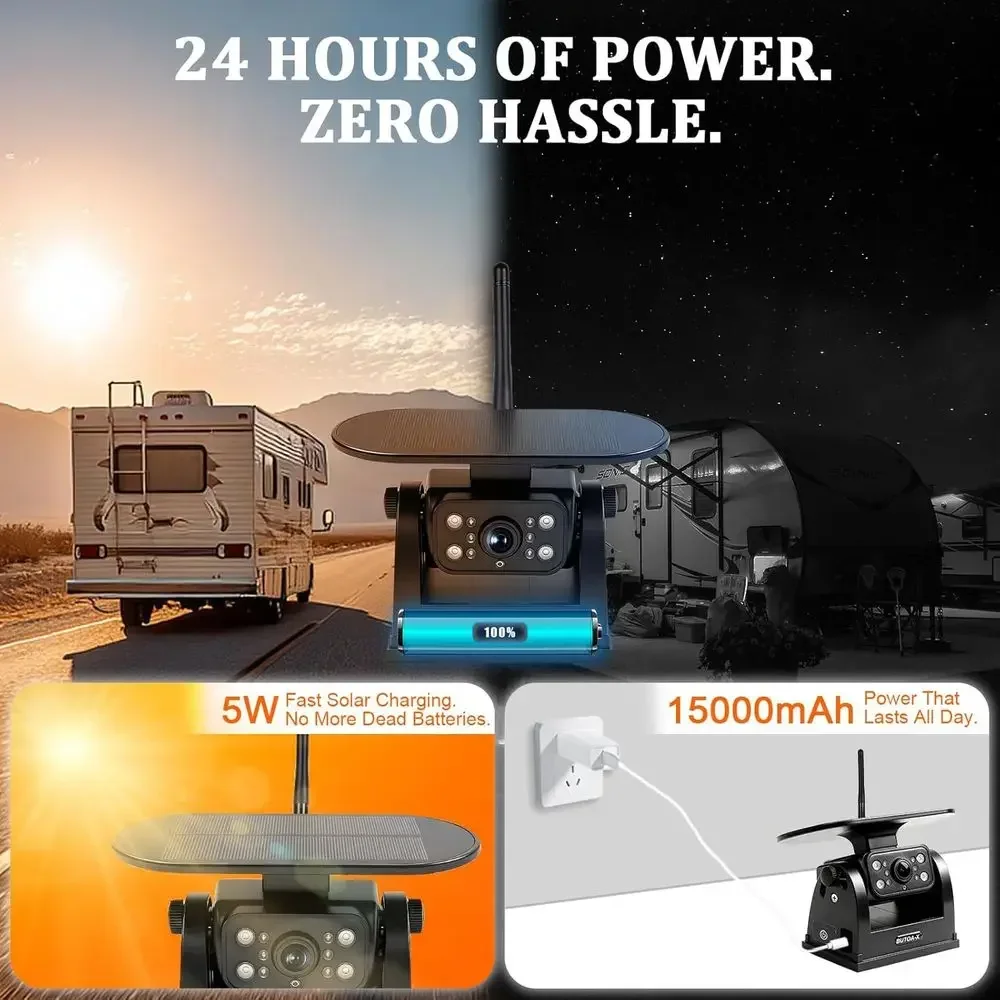 X5 Magnetic Solar Wireless Bac - đánh giá và giá Camera Solar Wireless