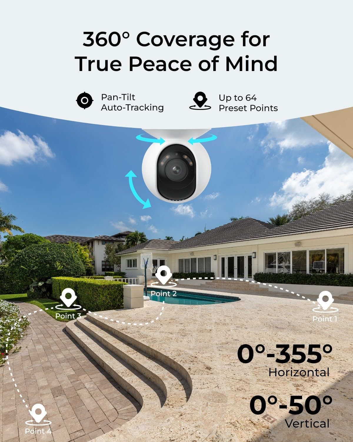 PoE 4K Outdoor Home Security C - đánh giá và giá Home Security Lidar