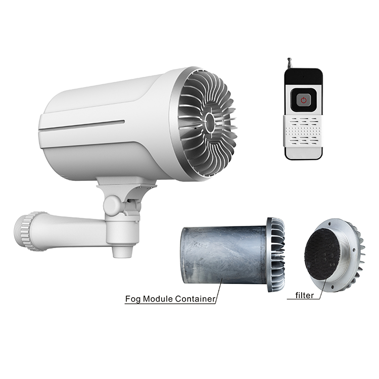 Security Fog Generator  Remote - đánh giá và giá Home Security Fog System