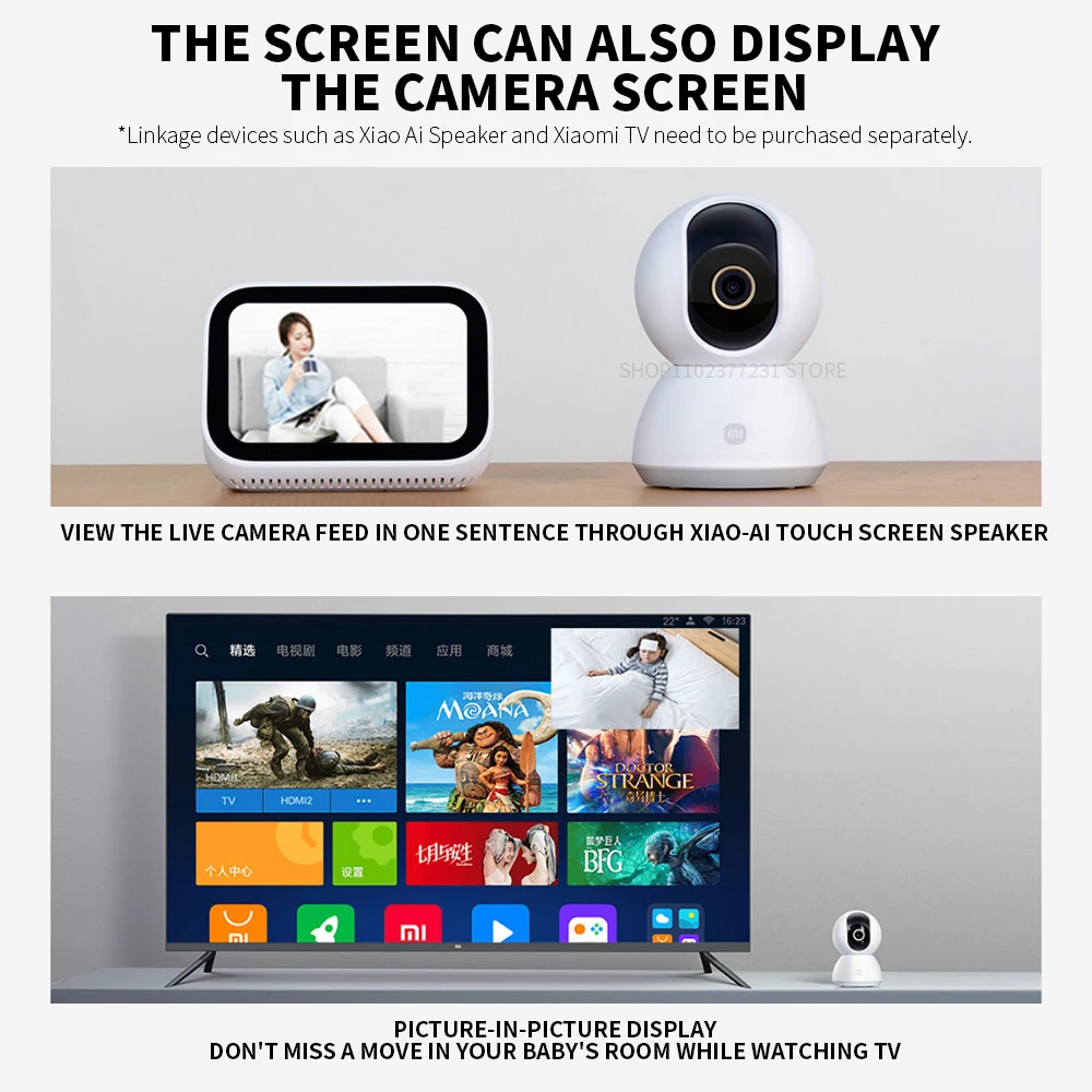 Xiaomi 360° Smart Home Securit - đánh giá và giá Xiaomi Home Security Camera 2K