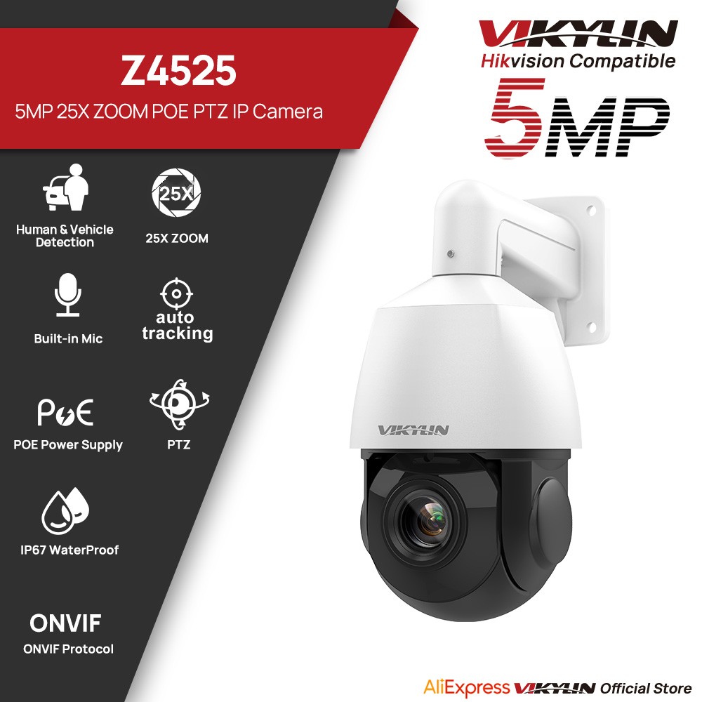 Vikylin 5MP PTZ 25X Optical Zo - đánh giá và giá Home Security Service