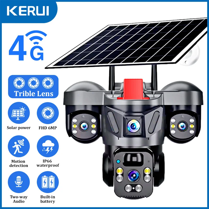 KERUI V380 Pro Outdoor PTZ 6MP - đánh giá và giá Home Security Brand