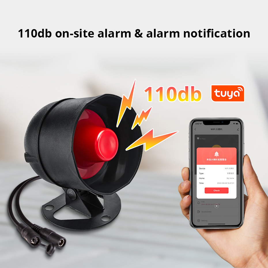 KERUI Tuya WIFI Loudly Speaker - đánh giá và giá Sim Gsm Alarm