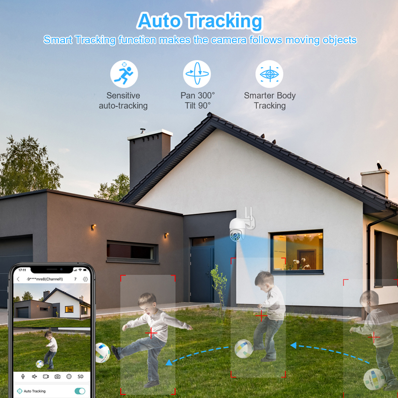 Smar 3MP Wireless CCTV Securit - đánh giá và giá Home Security Brand