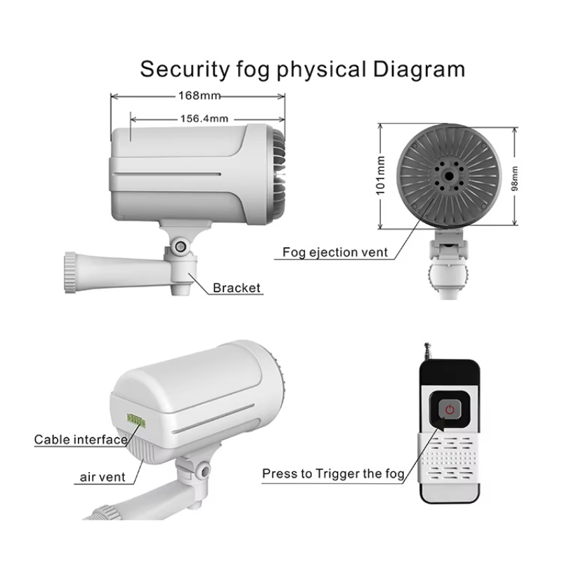 Manufacture  Supply Customized - đánh giá và giá Home Security Fog System