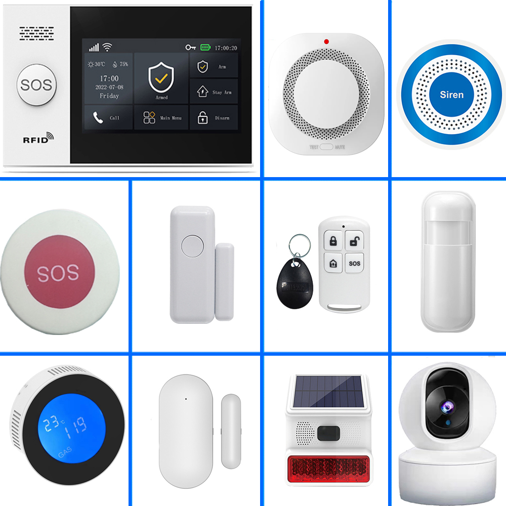 PGST 4G Tuya Smart Home Alarm  - đánh giá và giá Sim Gsm Alarm