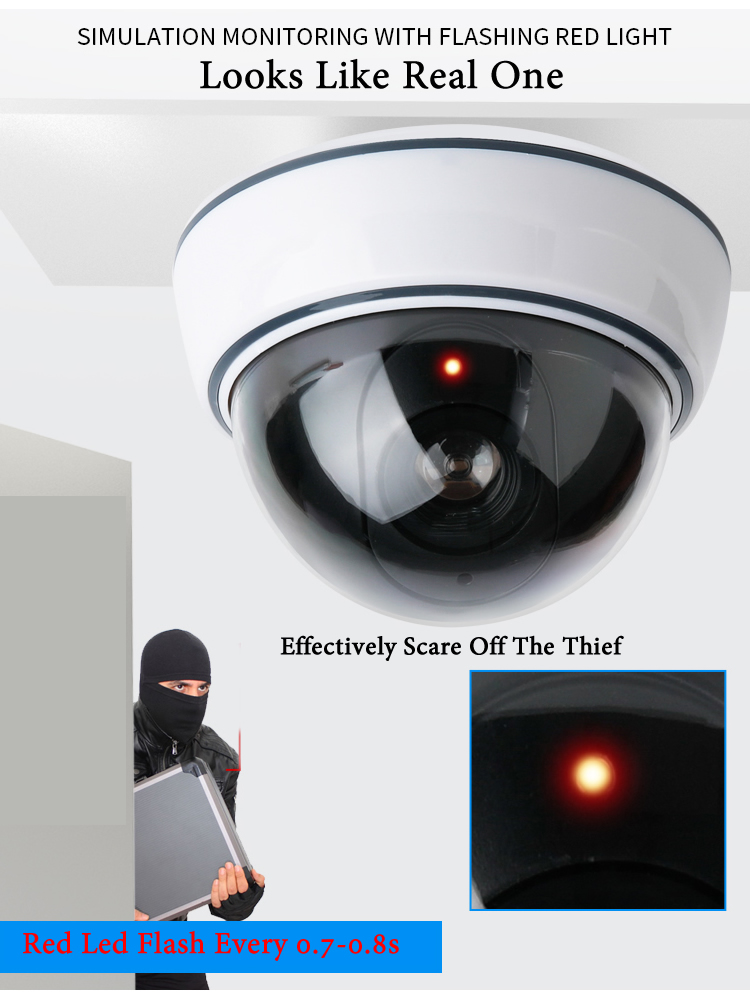 Sáng Tạo Màu Đen/Trắng Giả Dom - đánh giá và giá Home Security Brand